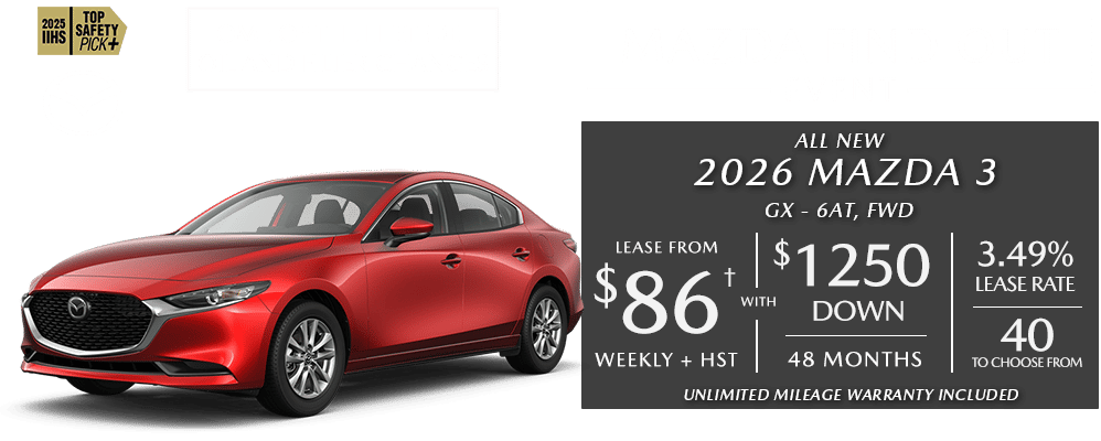 MAZDA FIND OUT - OCTOBER EVENT - 2026 Mazda3