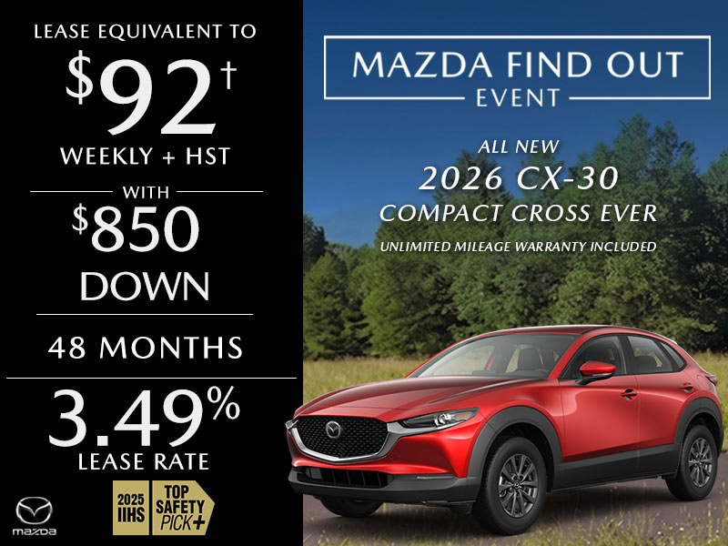 2026 Mazda CX-30