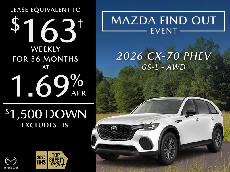 2026 CX-70 PHEV