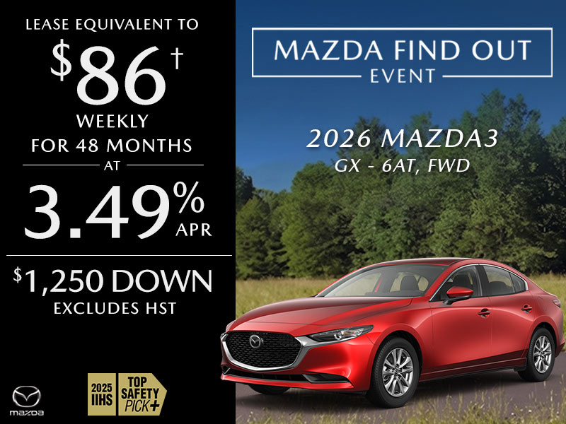 2026 Mazda3