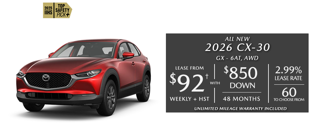 MAZDA FIND OUT - OCTOBER EVENT - 2026 CX-30