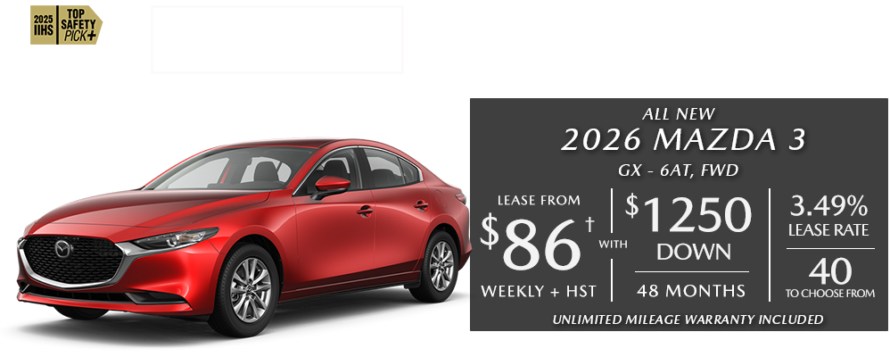 MAZDA FIND OUT - OCTOBER EVENT - 2026 Mazda3